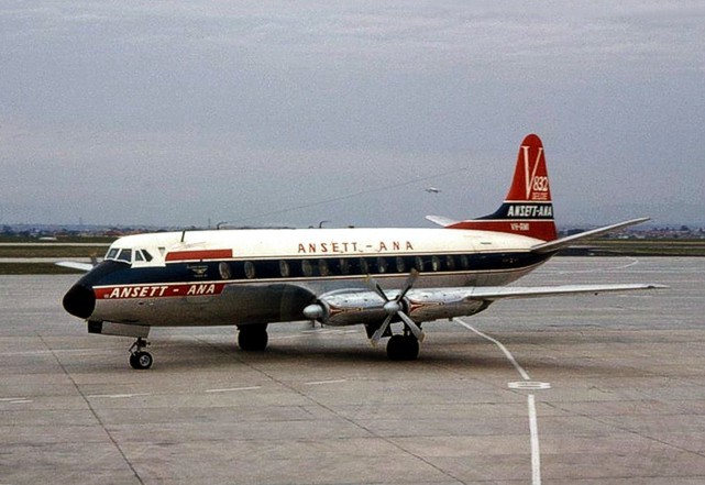 Photo of ANSETT-ANA Viscount VH-RMI c/n 416