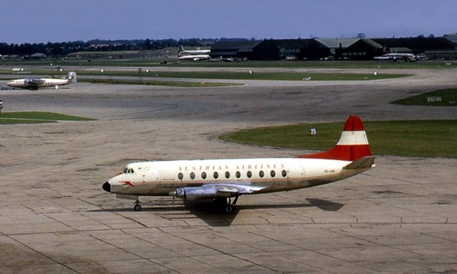 Photo of Austrian Airlines (AUA) Viscount OE-LAN