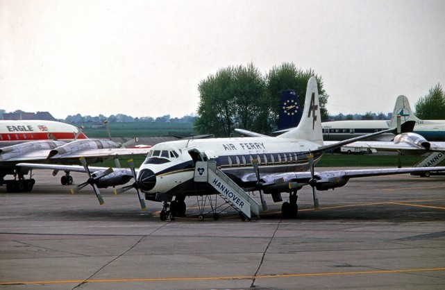 Photo of Air Ferry Ltd Viscount G-AVHE