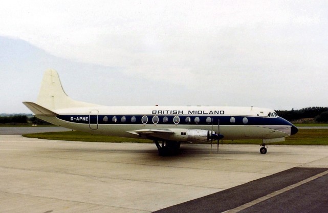 Photo of British Midland Airways (BMA) Viscount G-APNE