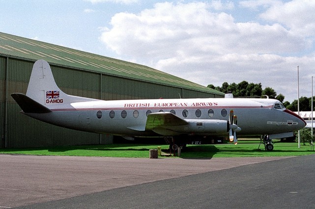 Photo of RAF Museum Cosford Viscount G-AMOG * c/n 7 August 1994