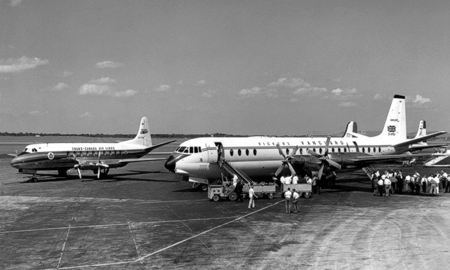 Photo of Trans-Canada Air Lines (TCA) Viscount CF-THW