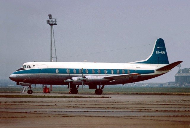 Photo of New Zealand National Airways Corp (NAC) Viscount ZK-NAI