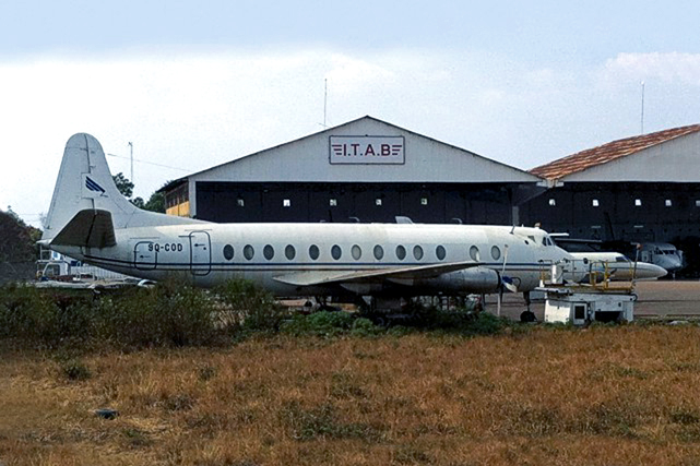 Viscount c/n 170 9Q-COD is not airworthy