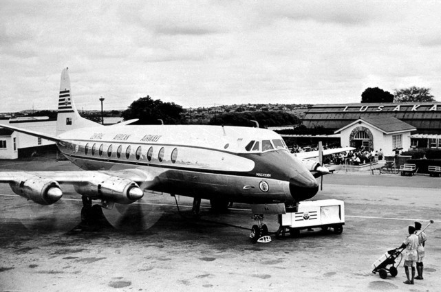 Photo of Central African Airways Corporation (CAA) Viscount VP-YNA
