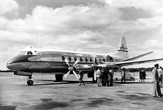Photo of Central African Airways Corporation (CAA) Viscount VP-YNC c/n 100