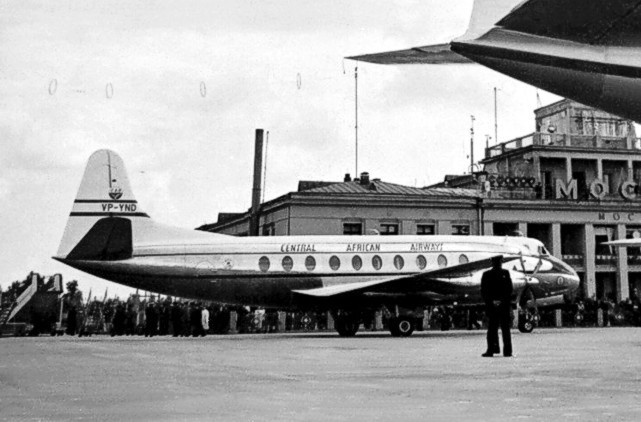 Photo of Central African Airways Corporation (CAA) Viscount VP-YND c/n 101 June 1956