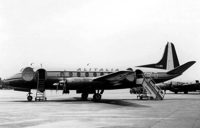 Photo of Alitalia Viscount I-LINS c/n 131 April 1966