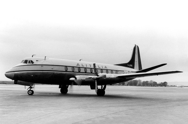 Photo of Alitalia Viscount I-LIRG c/n 284 December 1965