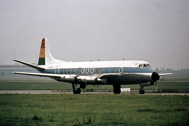 Photo of Condor Flugdienst GmbH Viscount D-ANUR c/n 342 June 1968