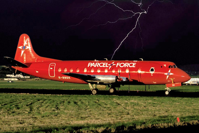 BWA - British World Airlines V.808 series Viscount G-BBDK - Carl Ford