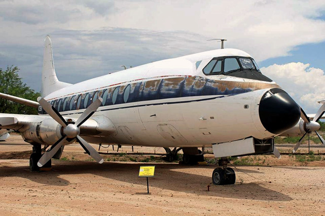 Photo of Pima Air and Space Museum (PASM) Viscount N22SN c/n 40 July 2013