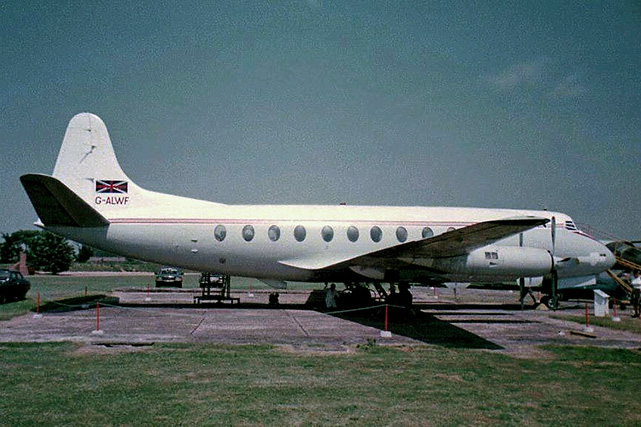 Photo of Duxford Aviation Society (DAS) Viscount G-ALWF c/n 5 July 1984