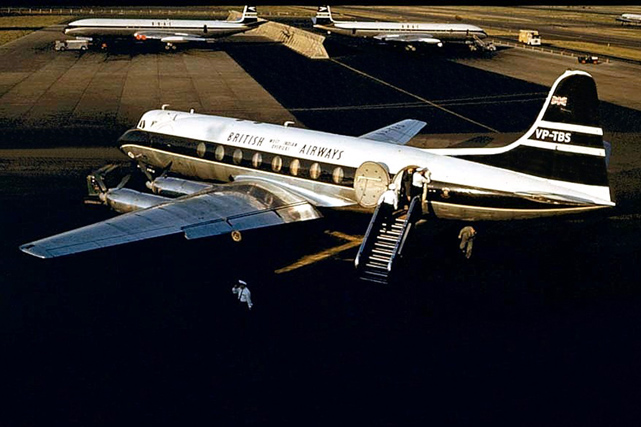 Photo of British West Indian Airways (BWIA) Viscount VP-TBS c/n 235 June 1959