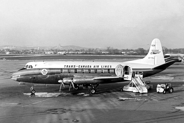 Photo of Trans-Canada Air Lines (TCA) Viscount CF-THJ c/n 301 May 1963