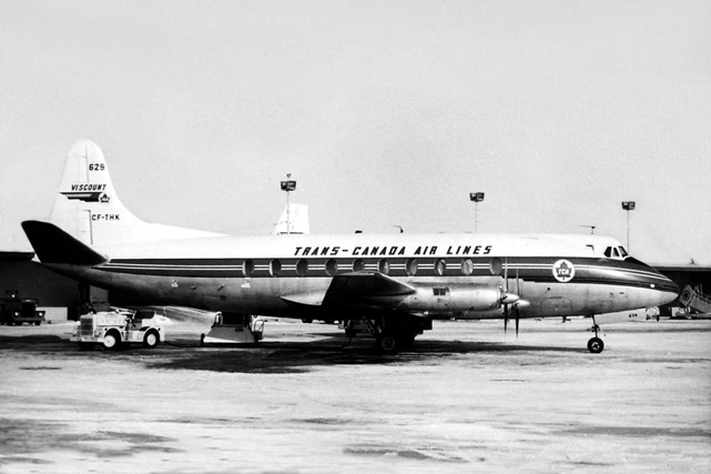 Photo of Air Canada Viscount CF-THK