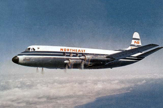 Photo of Northeast Airlines Inc Viscount N6592C c/n 234 August 1958