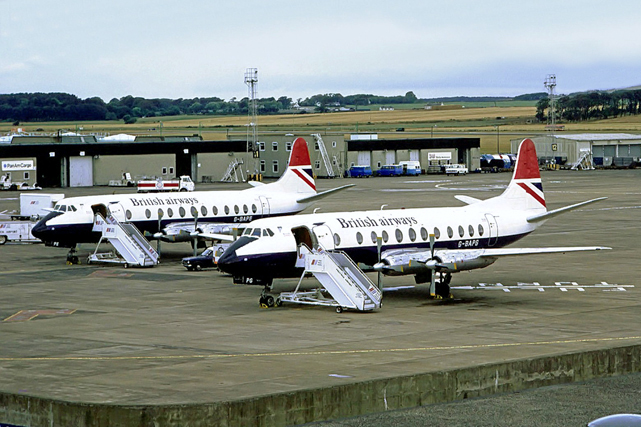 Photo of British Airways (BA) Viscount G-BAPG
