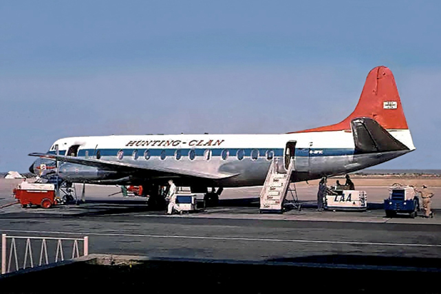 Photo of Hunting-Clan Air Transport Ltd (HCA) Viscount G-APTC
