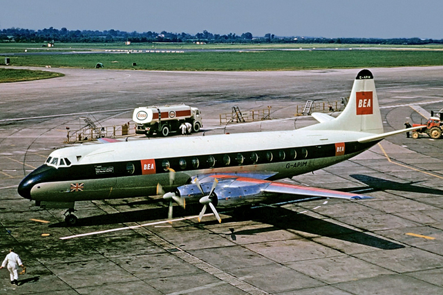 Photo of British European Airways Corporation (BEA) Viscount G-APIM c/n 412