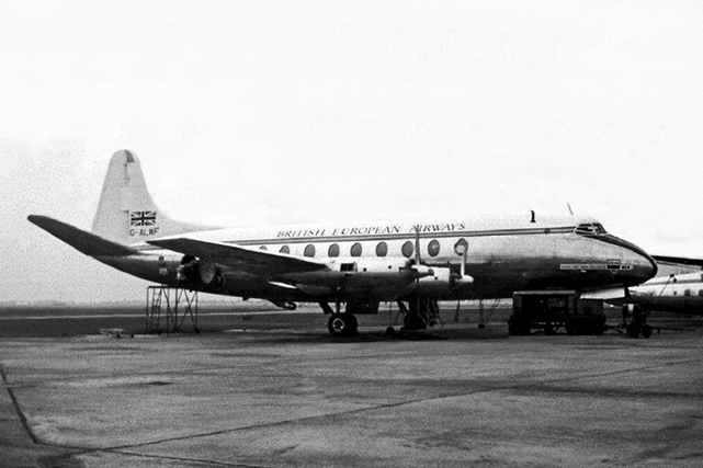 Photo of British European Airways Corporation (BEA) Viscount G-ALWF c/n 5