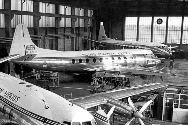 Photo of British European Airways Corporation (BEA) Viscount G-ANHB c/n 62 March 1957