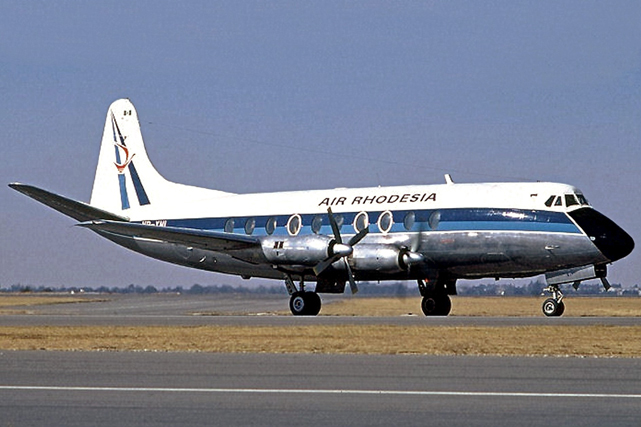 Photo of Air Rhodesia Viscount VP-YNI c/n 374 October 1975
