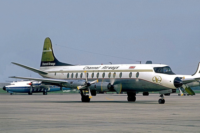 Photo of Channel Airways Viscount G-APPU c/n 364