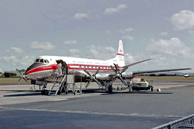 Photo of New Zealand National Airways Corp (NAC) Viscount ZK-BWO c/n 428 January 1963