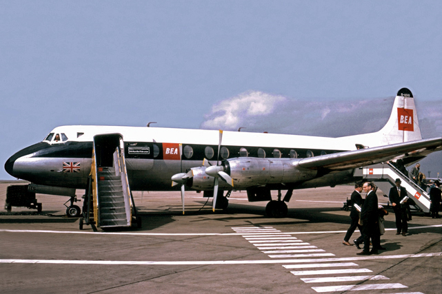 Photo of British European Airways Corporation (BEA) Viscount G-AOHS c/n 167