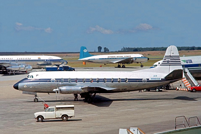 Photo of Central African Airways Corporation (CAA) Viscount VP-YND c/n 101