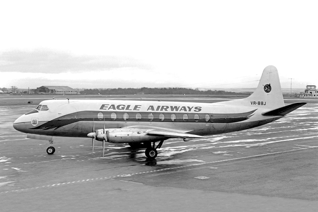 Photo of Eagle Airways (Bermuda) Ltd Viscount VR-BBJ c/n 31 February 1960