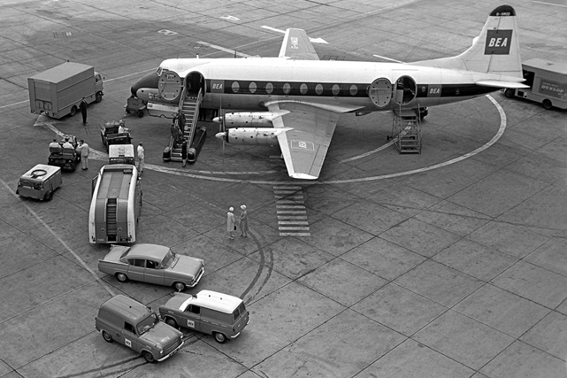 Photo of British European Airways Corporation (BEA) Viscount G-AMOD