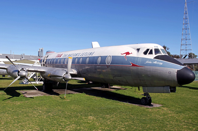 Photo of Australian National Aviation Museum Viscount VH-TVR *