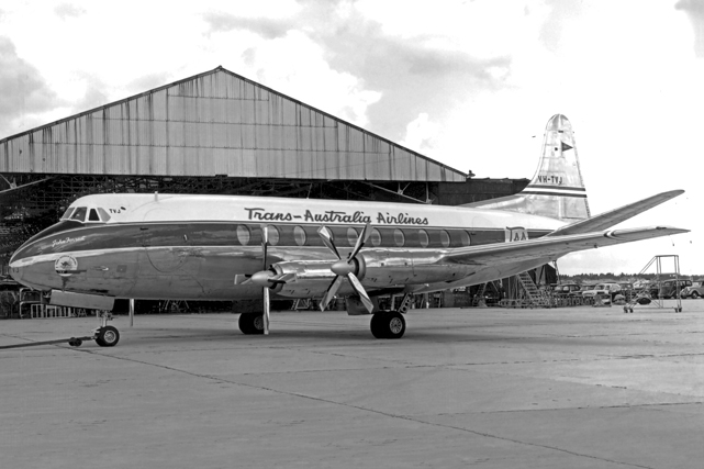 Photo of Trans-Australia Airlines (TAA) Viscount VH-TVJ
