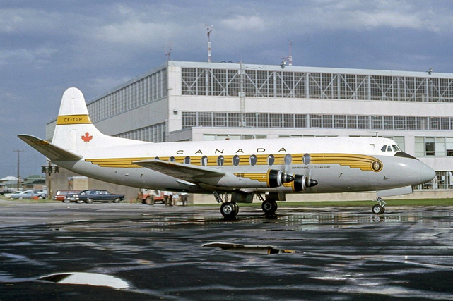 Photo of Canadian Department of Transport Viscount CF-TGP