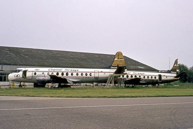 Photo of Channel Airways Viscount G-APPC c/n 362