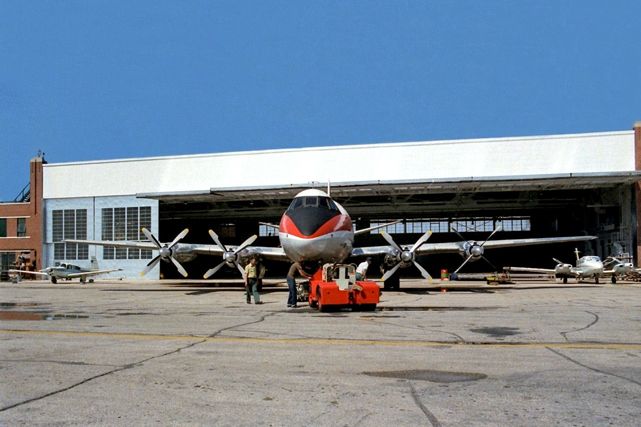 Photo of Western Canada Aviation Museum Inc (WCAM) Viscount CF-THS c/n 279 September 1984