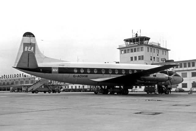 Photo of British European Airways Corporation (BEA) Viscount G-AOHW * c/n 253 June 1965