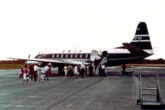 Photo of British West Indian Airways (BWIA) Viscount VP-TBT