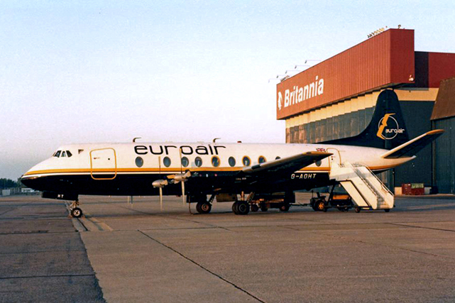 Photo of Euroair Transport Ltd Viscount G-AOHT c/n 168