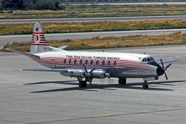 Photo of Türk Hava Yollari - Turkish Airlines (THY) Viscount TC-SEC c/n 246