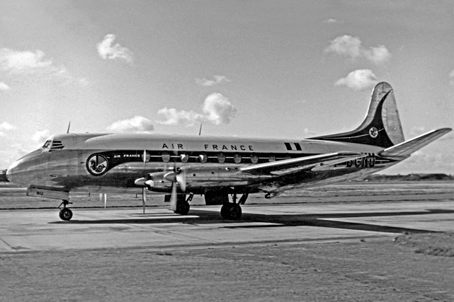 Photo of Air France Viscount F-BGNU c/n 38 September 1954