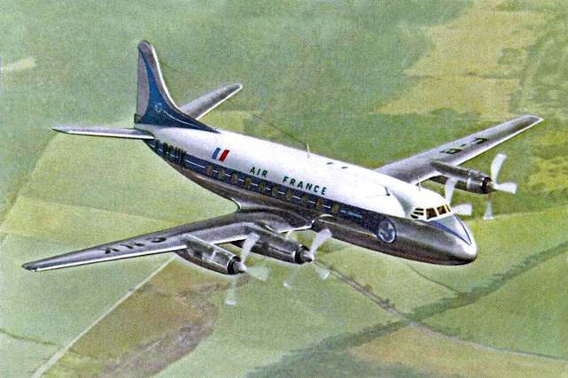 Photo of Air France Viscount F-BGNK c/n 8 May 1953