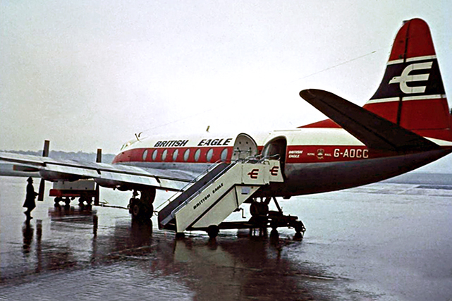 Photo of British Eagle International Airlines Ltd Viscount G-AOCC c/n 93