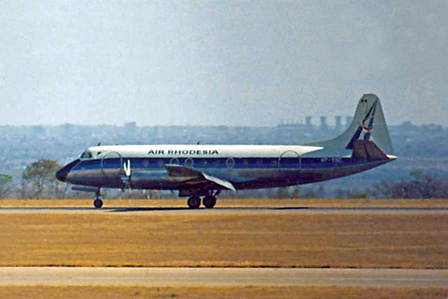 Photo of Air Rhodesia Viscount VP-YNC c/n 100 October 1975