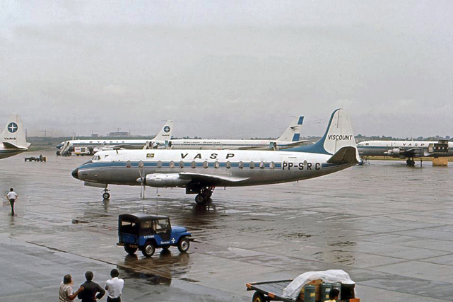 Photo of Viação Aérea São Paulo SA (VASP) Viscount PP-SRC