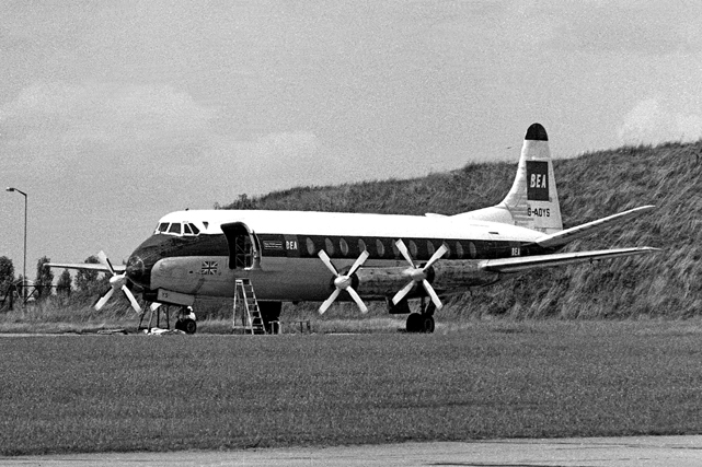 Photo of British European Airways Corporation (BEA) Viscount G-AOYS c/n 267 December 1968