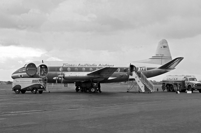 Photo of Trans-Australia Airlines (TAA) Viscount VH-TVK