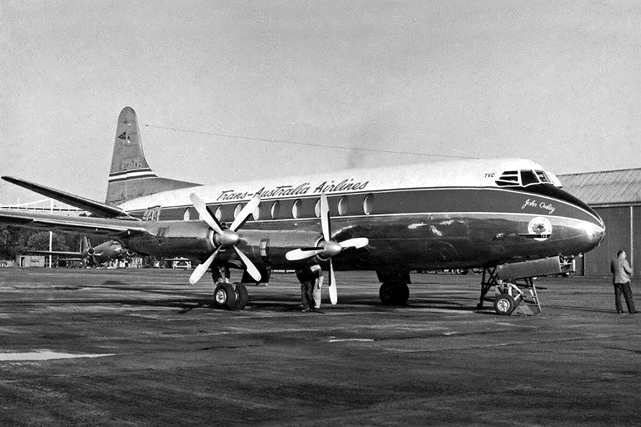 Photo of Trans-Australia Airlines (TAA) Viscount VH-TVC c/n 46